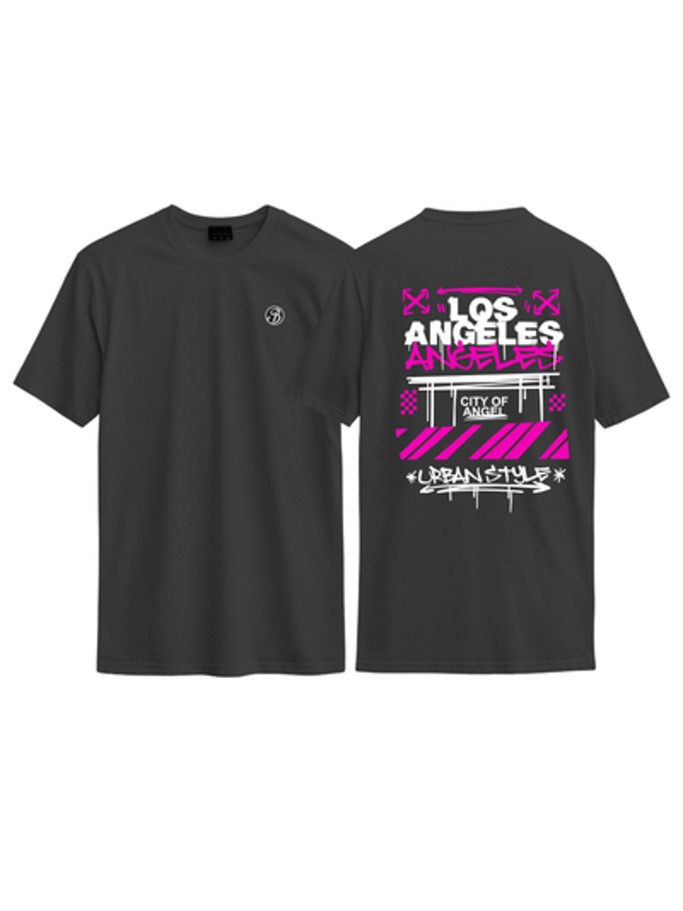 T-shirt "Los Angeles" noir - Balec Unlimited