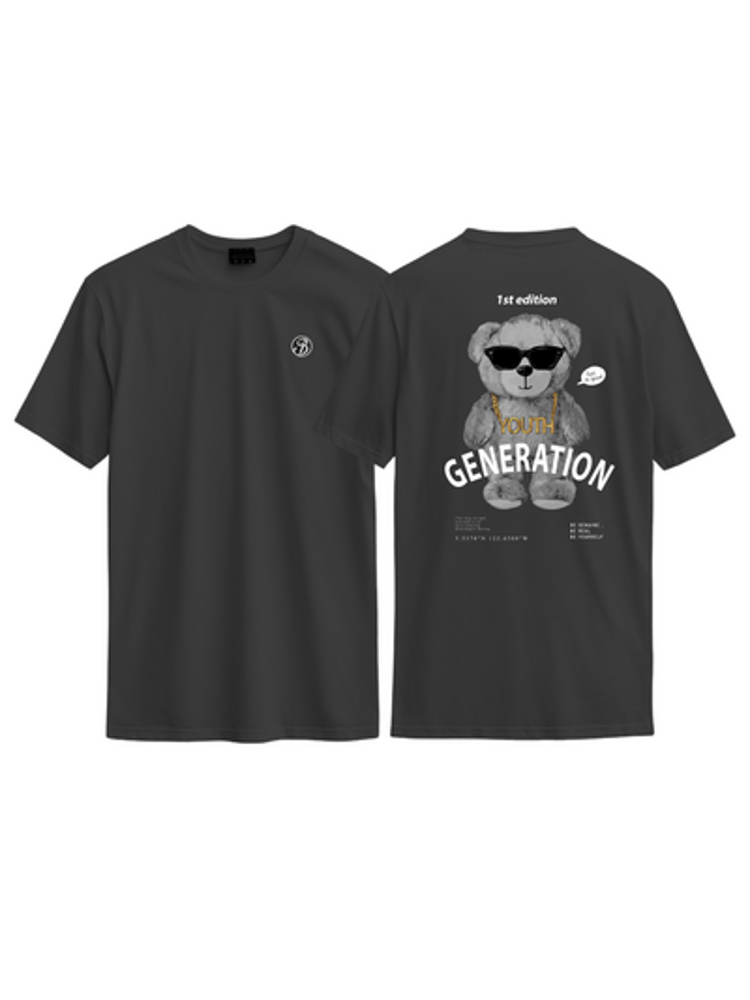 T-shirt "Youth Génération" noir - Balec Unlimited