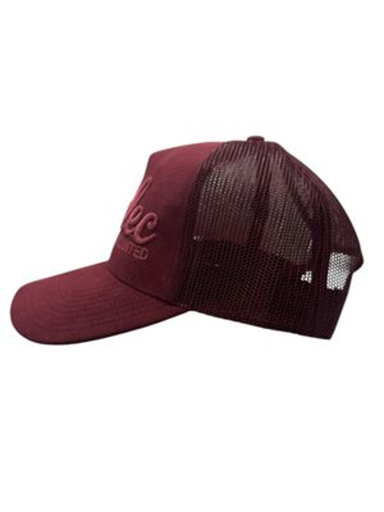 Casquette trucker "La Burgundy" bordeaux - Balec Unlimited