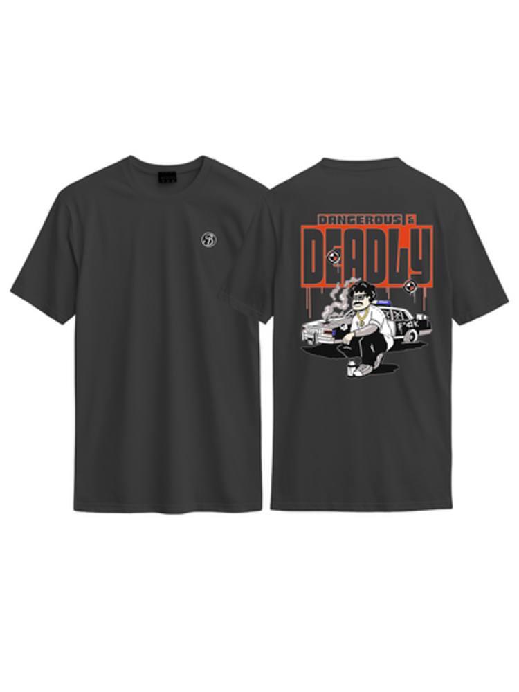 T-shirt "Deadly" noir - Balec Unlimited