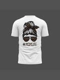 T-shirt "MomLife" blanc - Balec Unlimited
