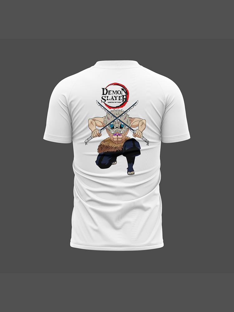 T-shirt "Démon Slayer" blanc - Balec Unlimited