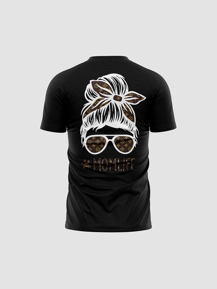 T-shirt "MomLife" noir - Balec Unlimited