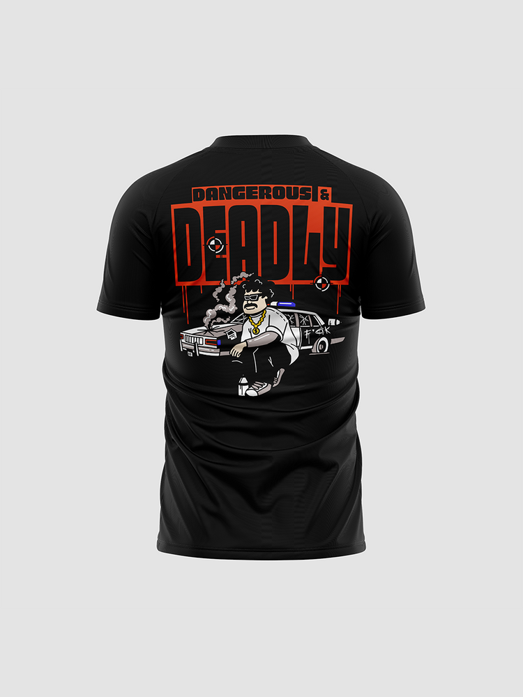 T-shirt "Deadly" noir - Balec Unlimited