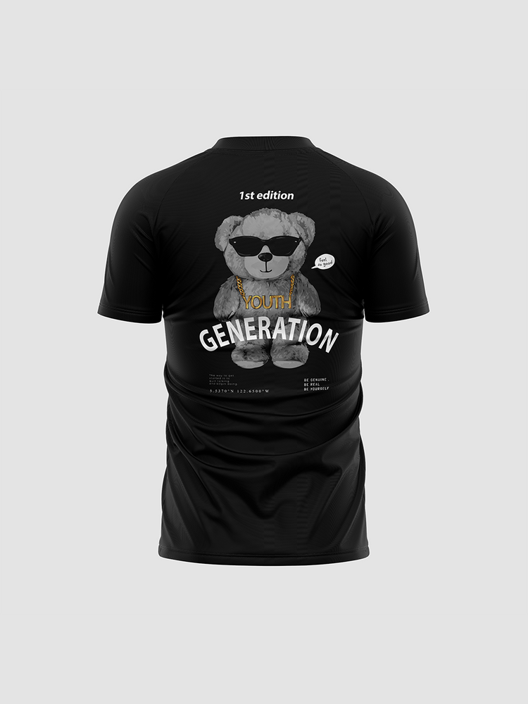 T-shirt "Youth Génération" noir - Balec Unlimited
