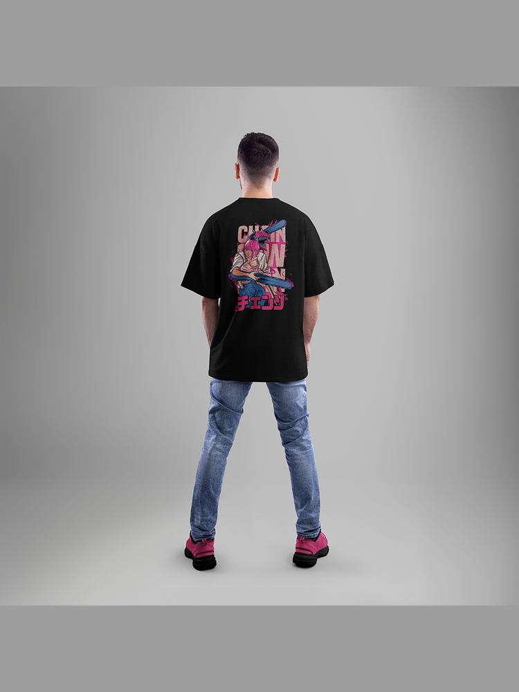 T-shirt "Makima Motosierro" noir - Balec Unlimited