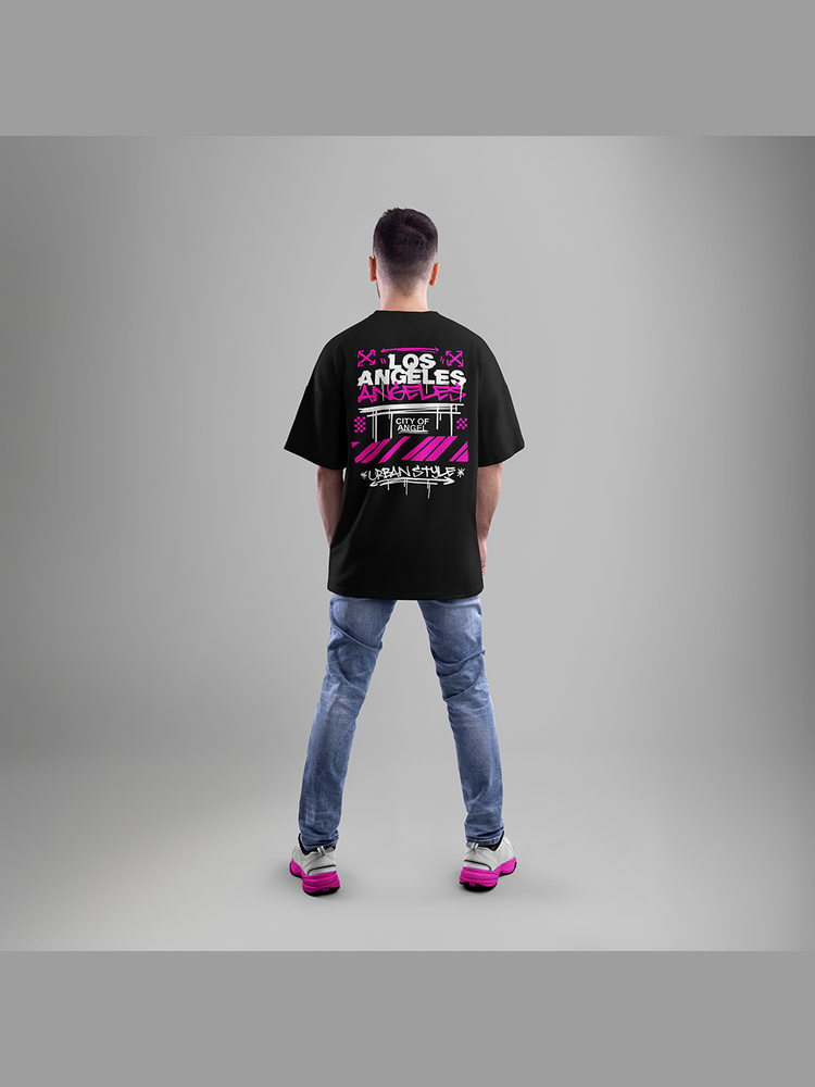 T-shirt "Los Angeles" noir - Balec Unlimited