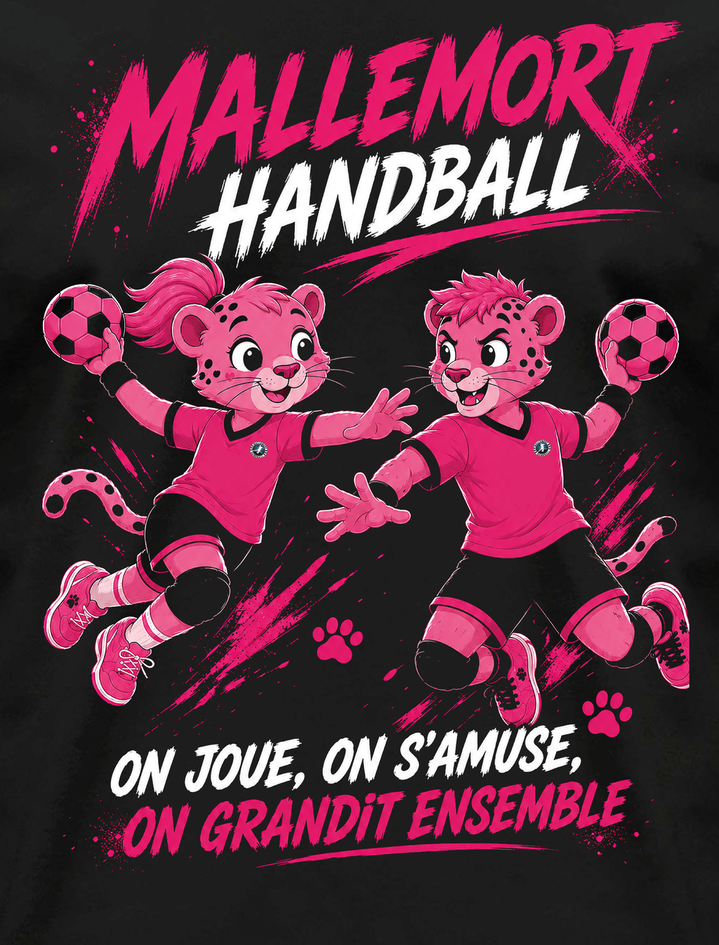 T-shirt Mallemort Handball – Édition "Mini Champions"