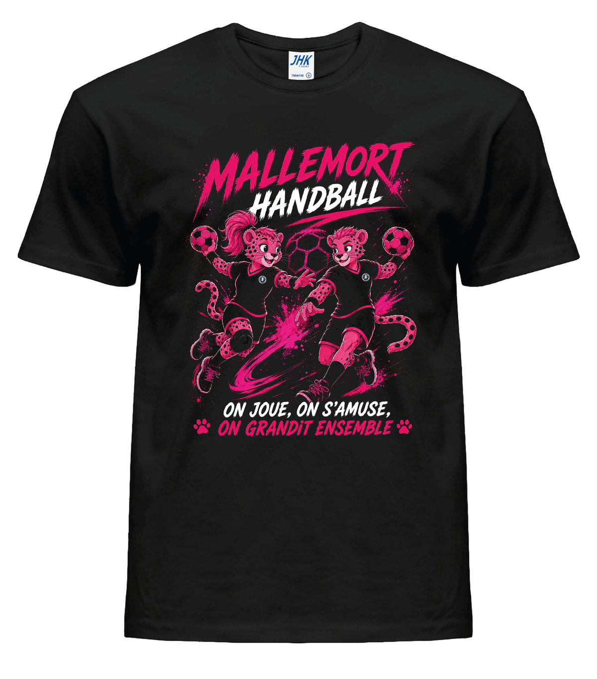 T-shirt Mallemort Handball – Édition "Génération Dynamique"
