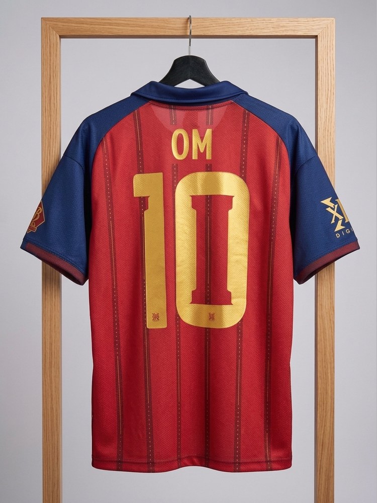 Polo oversize foot "Le 10" – dos