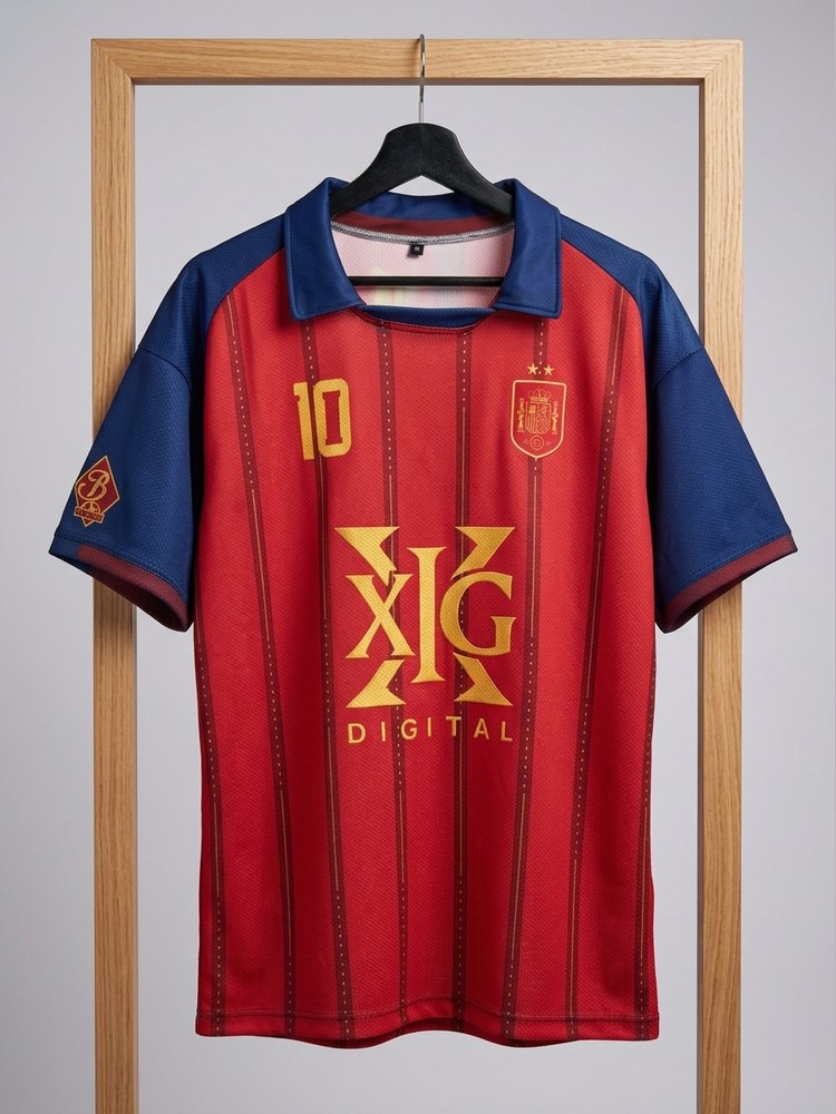Polo oversize foot "Le 10" – face