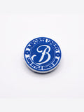 Pin's à Crocs logo B rond – face