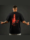 T-shirt oversize "Night Drive" – dos